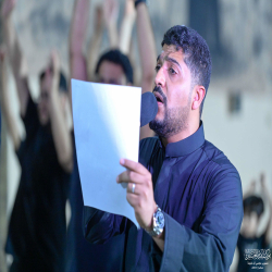 التغطية المصورة لمشاركة الرادود مصطفى العيسى في عزاء ليلة استشهاد الإمام زين العابدين (ع)